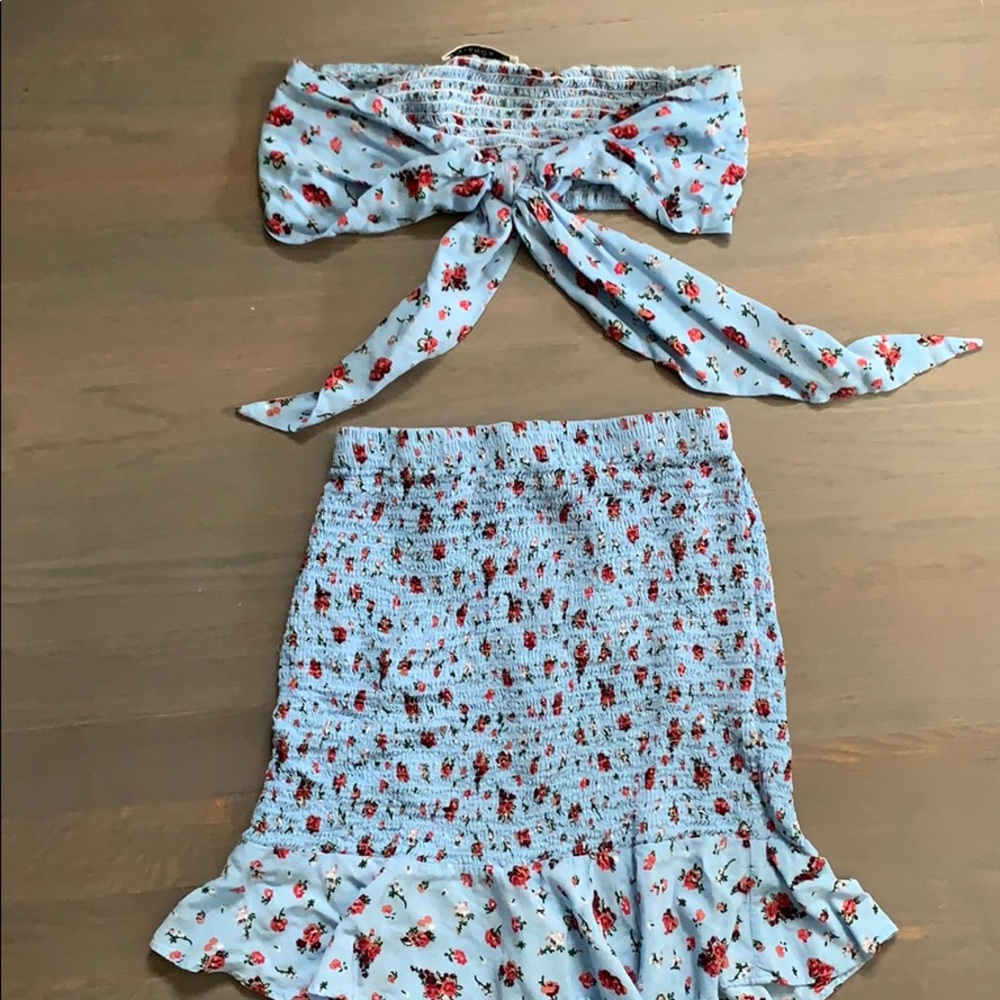 Floral Blue Set